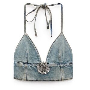 Barbie denim top